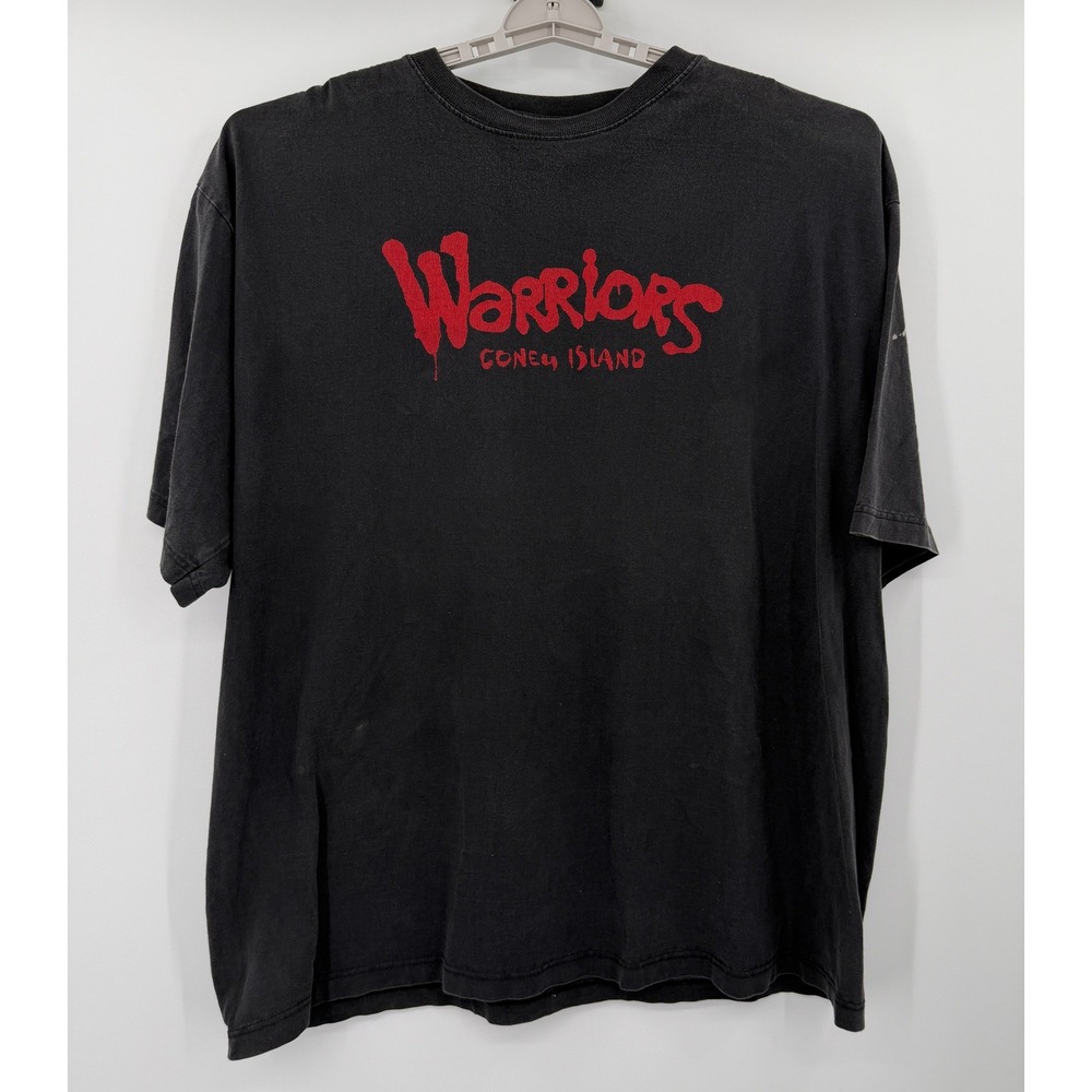 Scarface Clothing Co Warriors Coney Island Tee Mens 2XL Black Short Sleeve Tee
